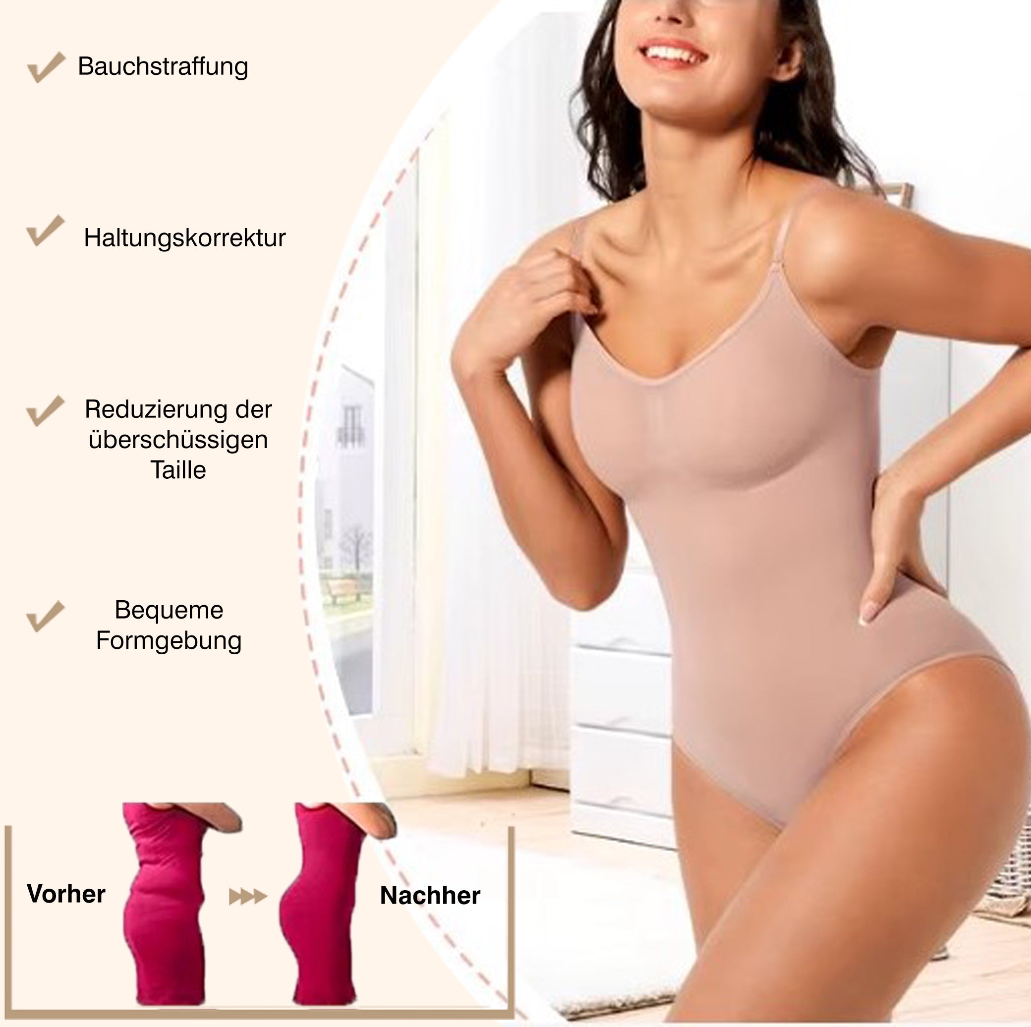 FIORAH® Bodysuit Sculping Shapewear (STRING)