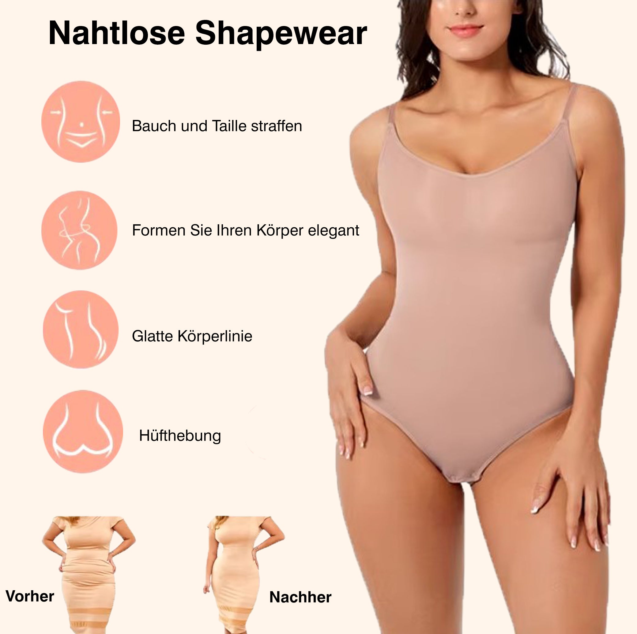 FIORAH® Bodysuit Sculping Shapewear (SLIP)